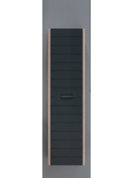 Vertikala MOSTAR konzolna MDF - polica - Sivo/Mat 84097