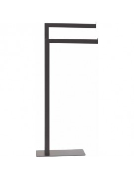 96151108 TENDANCE SAMOSTOJECI DRZAC PESKIRA SA 2 PRECKE 36X4,5X81CM  METAL CRNA