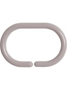 2200165 TENDANCE ALKE ZA ZAVESU 12/1 4X6CM PP SIVO SMEDJA