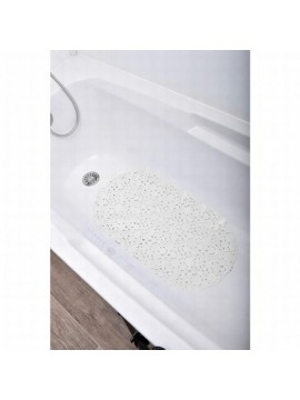 7215100 TENDANCE GUMA ZA KADU BUBBLES 69X36CM PVC BELA