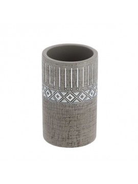 61118180 TENDANCE CASA ZA CETKICE 10,5CM CEMENT TUMBLER SIVA