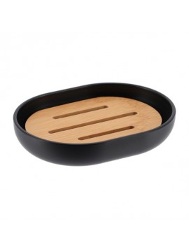 6474237 TENDANCE DRZAC SAPUNA OVAL BAMBUS CRNA