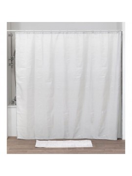 1214100 TENDANCE ZAVESA ZA KADU + 16 PP KUKICA 240X200 CM POLIESTER BELA