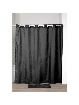 1207103 TENDANCE ZAVESA ZA KADU 180X200CM POLIESTER CRNA