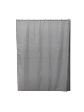 1204180 TENDANCE ZAVESA ZA KADU 180X200CM/12 PP KUKICA POLIESTER SIVA