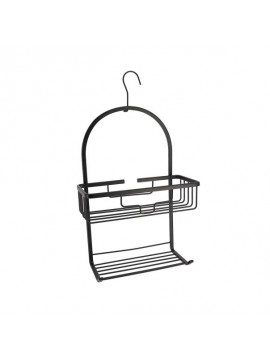 91007108 TENDANCE ZICANA POLICA SA 2 NIVOA SA KUKOM 49X28X12,5 CRNA
