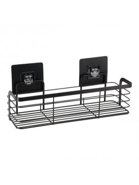 91017108 TENDANCE ZIDNA ZICANA POLICA SAMOLEPLJIVA 3M 29,2 X 11 X 12,2 METAL CRNA