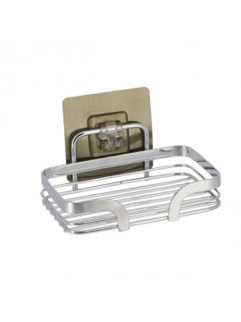 9101699 TENDANCE DRZAC SAPUNA 10X14X9,5CM NA LEPLJENJE HROM