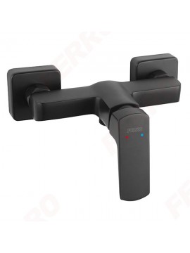 BVI7VL-BL Baterija za tuš kabinu, crna vitto verdeline